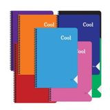 Mynote Keskin Color 96 Yaprak A4 Defter Kareli Spiralli Pp Kapak Karışık - 3 adet