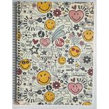 Mynote Smıley 18,5X26 cm 60 Yaprak Çizgili Pp Kapak Spiralli Defter