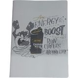 Mynote Umur Trendy 19 x 26 Looney Tunes 60 Yaprak Kareli Defter Tazmanya Canavarı