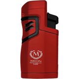 Myon Paris 4 Pürmüz Kırmızı Alev Delicili Sehpalı Puro Çakmağı - Standart