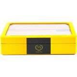 Myon Paris Myon Camlı Mini Humidor Puro Kutusu Sarı 20's