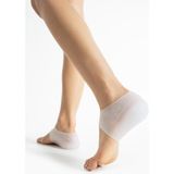 Myortica 3 cm Boy Uzatıcı Topuk Tabanlık Şeffaf Silikon Gizli Topuk Tabanlık Görünmez Boy Uzatıcı Insole