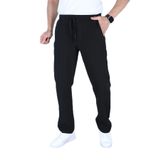 MYRAB DENİM Baggy Keten Pantolon Jogger Siyah L