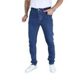 MYRAB DENİM Erkek Mavi Regular Fit Rahat Kesim Denim Kot Pantolon - Esnek Likralı Jeans Mavi 36