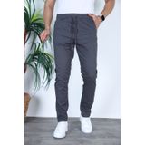 MYRAB DENİM Erkek Regülar Keten Görünümlü Jogger Pantolon