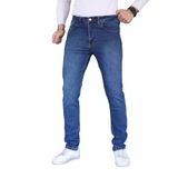 MYRAB DENİM Koyu Mavi Likralı Erkek Kot Pantolon - Regular Fit, Normal Bel, Kalın Kumaş KOYU MAVİ 34