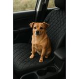 MYS Flex Araç İçi tekli SIVI geçirmez siyah 50x130 cm Evcil hayvan Örtüsü / köpek örtüsü koltuk koruyucu