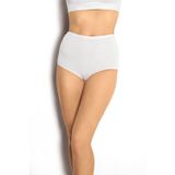 Mys Grup Tekstil Kadın 3'Lü Beyaz Kaşkorse-Modal Külot-Slip-Bikini /697