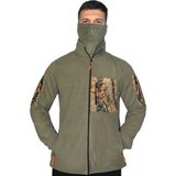 Mysia Outdoor Haki Orman Desen Taktik Polar Mont Avcı Mont 7 Cep - XL - Çok Renkli