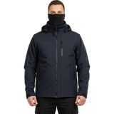 Mysia Outdoor Lacivert Soft Shell Mont Içi Polarlı - XL