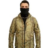 Mysia Outdoor Orman Desen Taktik Polar Mont Avcı Mont 7 Cep - XL - Çok Renkli