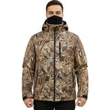 Mysia Outdoor Saz Desen Shell Mont Avcı Desen Çift Kat Polarlı - XL - Çok Renkli