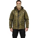 Mysia Outdoor Soft Shell Mont Orman Desen Haki Çift Kat Polarlı - Çok Renkli