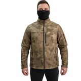Mysia Outdoor Tsk Kamuflaj Desen Taktik Polar Mont Avcı Mont 6 Cep - 3XL - Çok Renkli