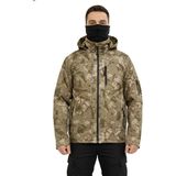 Mysia Outdoor Tsk Piyade Kamuflaj Soft Shell Mont Çift Kat Polarlı - 2XL - Çok Renkli