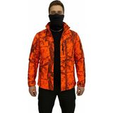 Mysia Outdoor Turuncu Orman Desen Taktik Polar Mont Avcı Mont 7 Cep - Çok Renkli