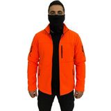 Mysia Outdoor Turuncu Taktik Polar Mont Avcı 7 Cep - XL - Çok Renkli