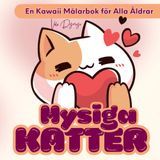Mysiga Katter – En Lätt Målarbok för Avkoppling och Glädje: För barn, vuxna och alla som älskar söta katter och färgglad avkoppling – inga regler, bara glädje!