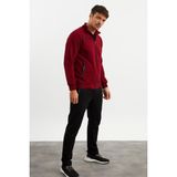 Mysport Erkek Eşofman Takımı %74 Pamuk %20 Polyester Rahat Kalıp 2021 Sezonsuz - 2XL - Bordo