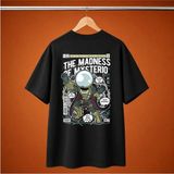 Mysterio Spider-Man Oversize Tisort - Siyah - XL