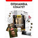 Mysterious Cases Ormanda Cinayet, Seri Katil Dosyası, Dedektif Kutu Oyunu, Cinayet Gizemi Temalı,