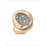 Mystic Orient Taşlı Rose Gold Yuvarlak Altın Yüzük