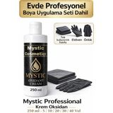 Mystic Professional Krem Oksidan 250 ml - 30 Vol - Evde Profesyonel Saç Boyama Seti Dahil