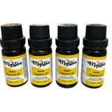 Mystica Amber Aromatik Yağı Esansiyel Yağ Buhurdanlık Kokusu Seti 4 Adet