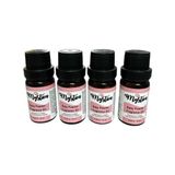 Mystica Baby Powder Aromatik Yağı Esansiyel Yağ Buhurdanlık Kokusu Seti 4 Adet - 001-Renkli - 100 x 100 cm