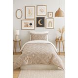 MYSTORY HOME COLLECTION Tek Kişilik Lastikli Çarşaflı Nevresim Takımı Sandora