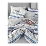 Mystory Home Lastikli Carsafli Cift Kisilik Nevresim Takimi Diamente