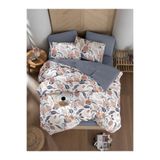 Mystory Home Lastikli Çarşaflı Tek Kişilik Nevresim Takımı Etro
