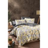 Mystory Home Lastikli Çarşaflı Tek Kişilik Nevresim Takımı Lemon