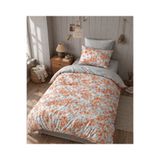 Mystory Home Lastikli Carsafli Tek Kisilik Nevresim Takimi Naranja