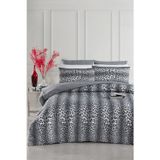 Mystoryhome Mystory Home Lastikli Çarşaflı Çift Kişilik Nevresim Takımı Leopar