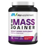 MYSUPPLEMENT MASS GAİNER ÇİLEK 1500 gr Karbonhidrat & Protein 15 Servis
