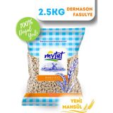 Mytat Doğal Yerli Üretim Dermason Fasulye 8.5 MM 2.5 kg - 2,5 kg