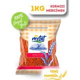 Mytat Doğal Yerli Üretim Kırmızı Futboltane Mercimek 1 kg