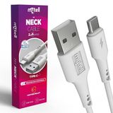 Mytell Type C My-dk107 1 mt My Neck Beyaz Data Kablosu
