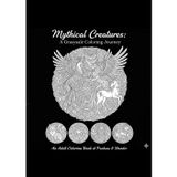 Mytheal Creatures: A Grayscale Coloring Journey