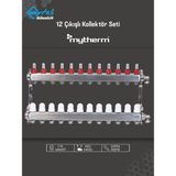 Mytherm 12 Çıkışlı Yerden Isıtma Kollektör Seti Paslanmaz