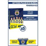 Mythos Cards Eco Bundle Fenerbahçe Pulse Futbolcu Kartları 2024/25 Eco Bundle Aksesuar 5 Paket
