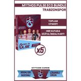 Mythos Cards Eco Bundle Trabzonspor 2024/25 - Pulse Futbolcu Kartları 5 Paket Özel Kartlar