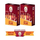Mythos Cards Galatasaray Pulse Lisanslı Futbolcu Kartları 2 Kutu 20 Adet (2025 - 2026 Sezonu)
