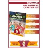 Mythos Cards Galatasaray The Giants 2023-2024 Türkiye 70x100 cm Büyük Poster ve Çıkartma Koleksiyon Seti