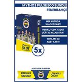 Mythos Cards Mythos Eco Bundle - Fenerbahçe Pulse Futbolcu Kartları 2025/26 - 5 Paket 50 Adet Kart
