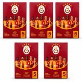 Mythos Cards Mythos Rise Galatasaray Lisanslı Futbolcu Kartları 2025 - 2026 Sezon (5 Kutu 25 Kart)