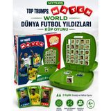 Mythos Cards Mythos Top Trumps Match World – Dünya Futbol Yıldızları Küp Oyunu | 2 Kişilik Strateji ve Hafıza Oyunu - Standart