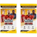 Mythos Match Attax 2024-25 Şampiyonlar Ligi Kartları 2 Adet - Renkli
