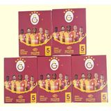 Mythos Rise Galatasaray Lisanslı Futbolcu Kartları 2025 - 2026 Sezon (5 Kutu 25 Kart)
